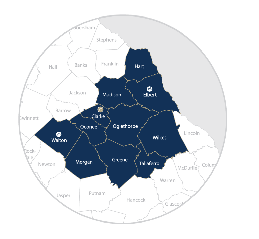 Athens Tech County Map