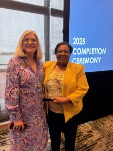 Photo of Dr. Andrea Daniel and Dr. Fabersha Flynt